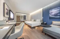 Atour Hotel, Ginza Shopping Plaza, Beiyuan Street, Jinan Hotels in Long-distance Bus Station, Luokou Commercial Area