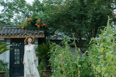 Yunshang Grassland Yinshe Courtyard Meisu 안지룽산 스포츠 센터 주변 호텔