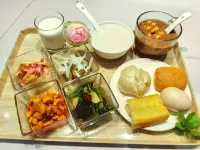 Maoxian Guyan Reflection Village Hotel - sarapan