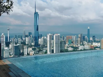 Sky Pool Suites KL Sentral 4 pax Kuala Lumpur 118, The Riveria City, KL Sentral Hotels in Kuala Lumpur