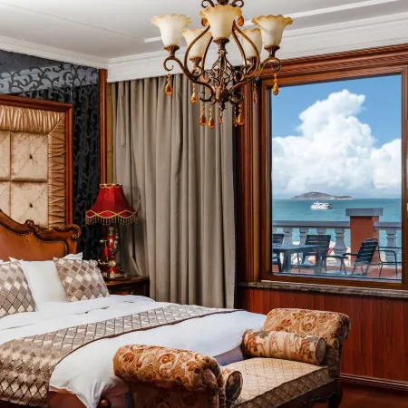 European sea view homestay in the ancient castle (Yaokou beach shop in Laoshan scenic area)