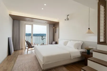 Floral Hotel·Dongtou Banxia villa (Wenzhou Jiucai Ao Beach Branch) Отели рядом с достопримечательностью «Wanghai Tower»