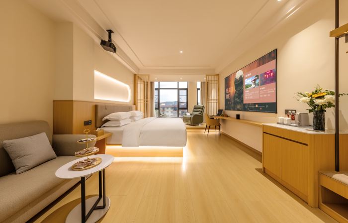 Qi'an Smart Cinema Hotel (Puding Yuxiu Square Branch)