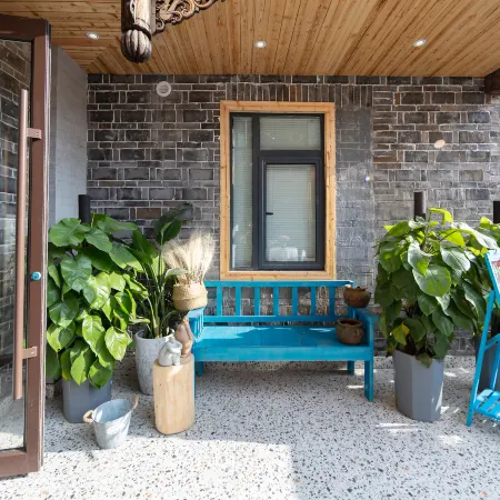 12C · Courtyard · Prime location right by the waterfall