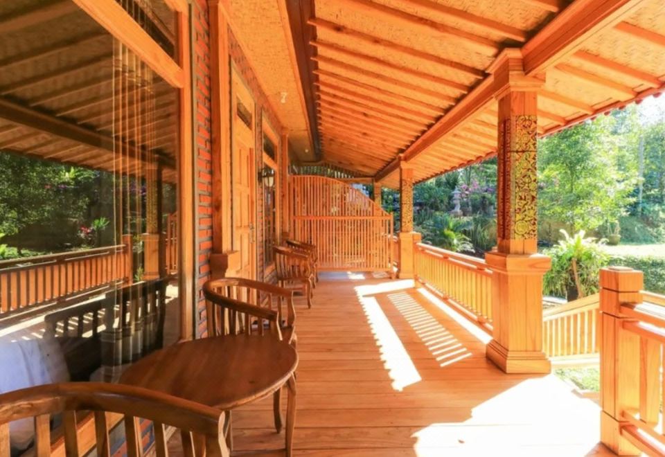 물리아 가든 방갈로 풍경