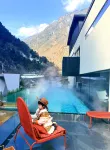 The Evening Mountain Range in Bipang Valley - Romantic