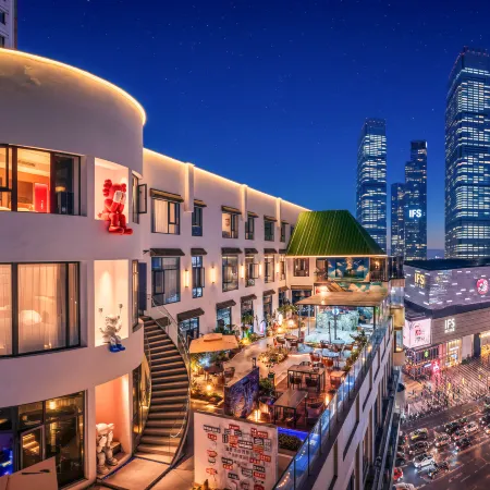 Senchen Terrace Scenic Hotel (Changsha Wu Yi Square IFS Store) Отели рядом с достопримечательностью «Плошадь Уи»