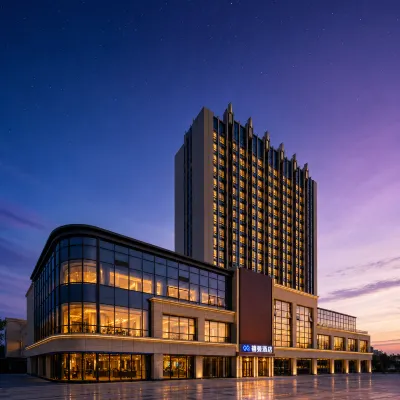 呼和浩特·禧曼 | Luxury Hotel飯店（大召寺市第一醫院店） 五里营附近的飯店
