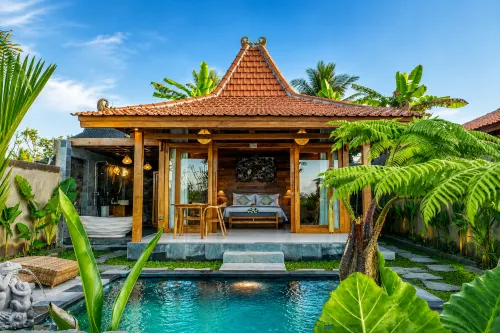 Kubu Tama Villa - جاكوزي