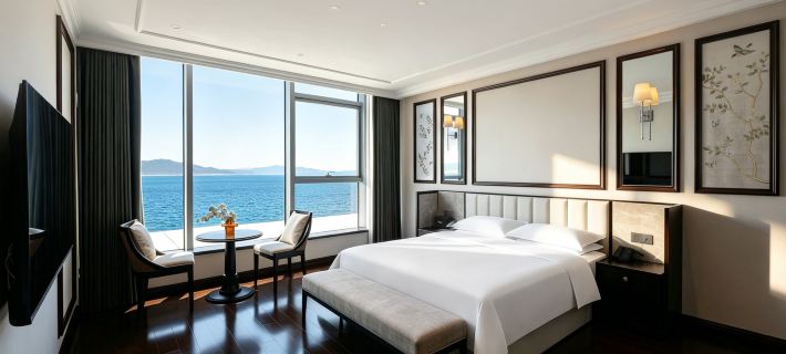 Qingdao Atla Scenic Hotel (Golden Beach Petroleum University) Hôtels à&nbsp;: Qingdao