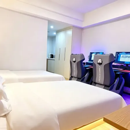 lue Whale Esports (Greenland Central Plaza Store, Bengbu) โรงแรมในเปิ้งปู่