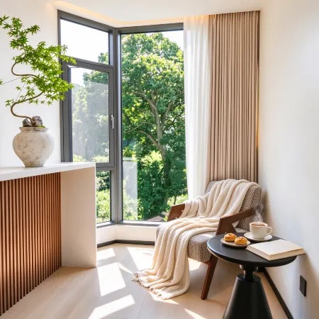 Jijianli · Breeze | Mountain View Quiet Room · Courtyard Leisure Resort (Xiandu Scenic Area, Jinyun)