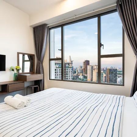 MIN' Apartment - Rivergate Residence Downtown BUI VIEN - FREE POOL