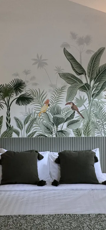 ห้องนอนเดียวกับสระว่ายน้ำ