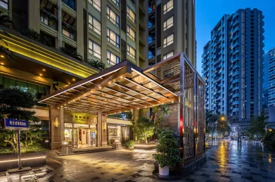 Qingtong City Hotel (Chengdu Kuanzhai Alley Huapaifang Subway Station Branch) Hotel in zona Chengdu Normal University Information Science Department Wuyuehua Teaching Department