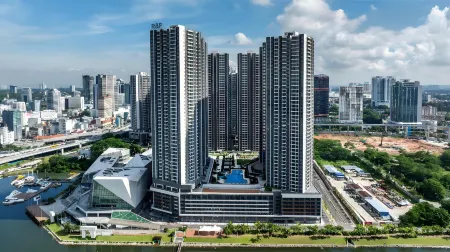 R&F Princess Cove by FUJU with Seaview at JBCC【Adjacent to Singapore+5 mins to ClQ+Free Parking】 Отели рядом с достопримечательностью «Bangunan Sultan Ibrahim»