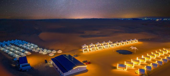 Zhongwei Xingzhou Camp in Tengger Desert Hotels in Zhongwei