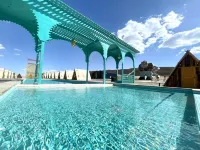 Lonely space desert glamping hotel