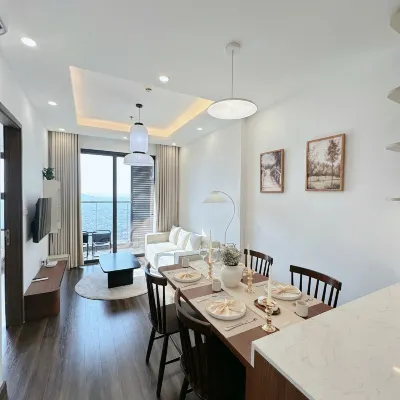 Hoang Huy Commerce Vo Nguyen Giap Mopius Apartment 鄰近海防大學的酒店