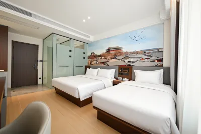 Shili Qingshe (Beijing Chaoyang High-speed Railway Shilipu Subway Station Branch) Hotels in Yansha Commercial Area