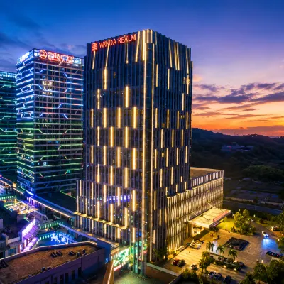 広州增城富力ワンダレルムホテル（增城万達広場） 広東省華立技師学院広州キャンパス周辺のホテル