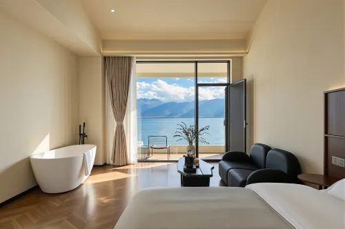 Dali Muqiqi Seaview Design Boutique Stay (Shuanglang) - balkon