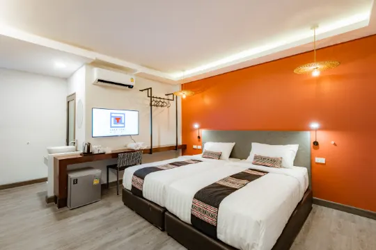 ห้องดีลักซ์ เตียงแฝด