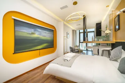 Designer's Home Boutique Apartment (Chongqing Guanyinqiao Pedestrian Street Times Center Branch) Hôtels à : Chongqing