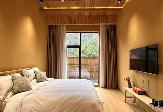 왕유구 위안시 홈스테이 정원