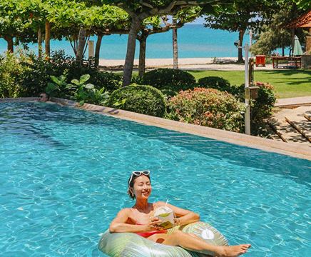 싼야 야룽완 메리어트 전경