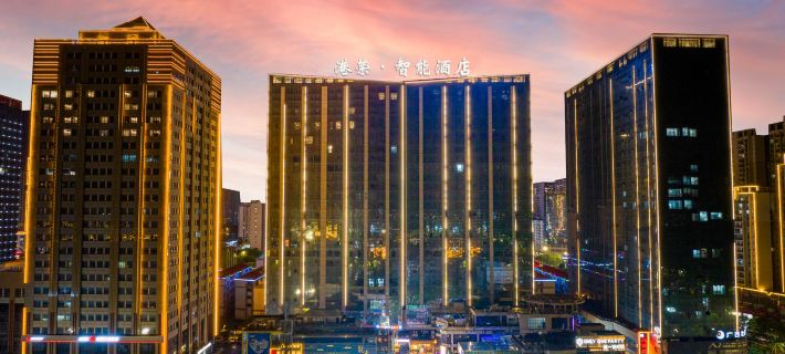 Hongrong Intelligent Hotel (Fangchenggang High-Speed Rail Station Ocean Culture Park Branch) Hotel di Fangchenggang