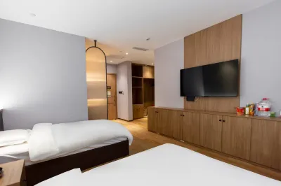 太原錦綉浴都酒店（晉陽湖公園北1門店） 鄰近山西省晉商文化博物館的酒店