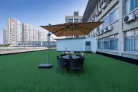 棲城·越上飯店（中國輕紡城國際會展中心萬達廣場店） - 健身房