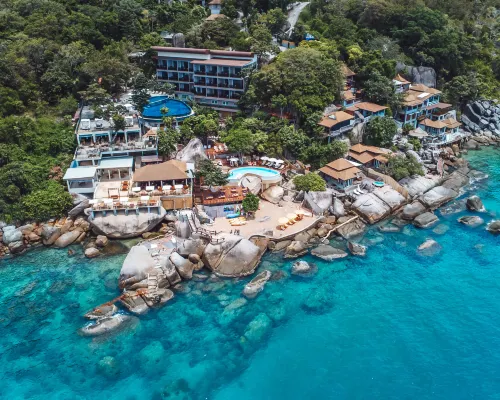 Dusit Buncha Koh Tao by Riya Group Hotel berhampiran Teluk Mango
