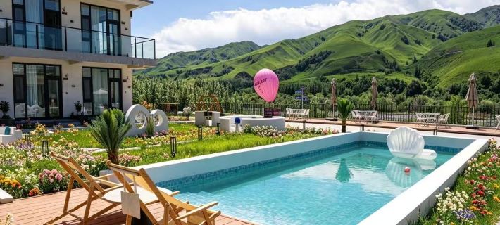 Cloudscape Realm · Cloud Aesthetics | Grassland Panoramic Mountain Lodge (Nalati Scenic Area) 新源のホテル