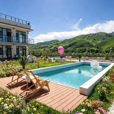 Cloudscape Realm · Cloud Aesthetics | Grassland Panoramic Mountain Lodge (Nalati Scenic Area)