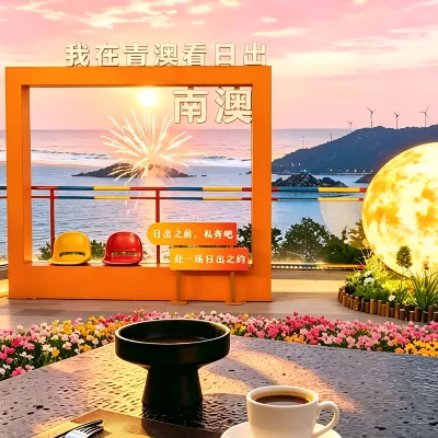 Nan'ao AG · Haitian Langqiao · 270° Seaview Terrace Atelier Designer Villa (Qing'ao Bay) Hotels near Xiongzhen Pass
