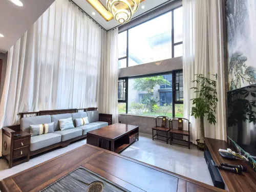 Mijing Yuhai Holiday Villa (Shaba Town Moon Bay Branch) - con vista montagne