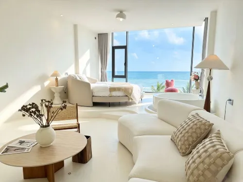 Zhenhaitinglan Vacation Apartment (China First Beach) - วิวทะเล