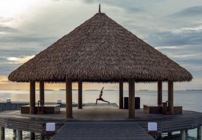 ホテル周辺 アンサナ イフル モルディブの写真