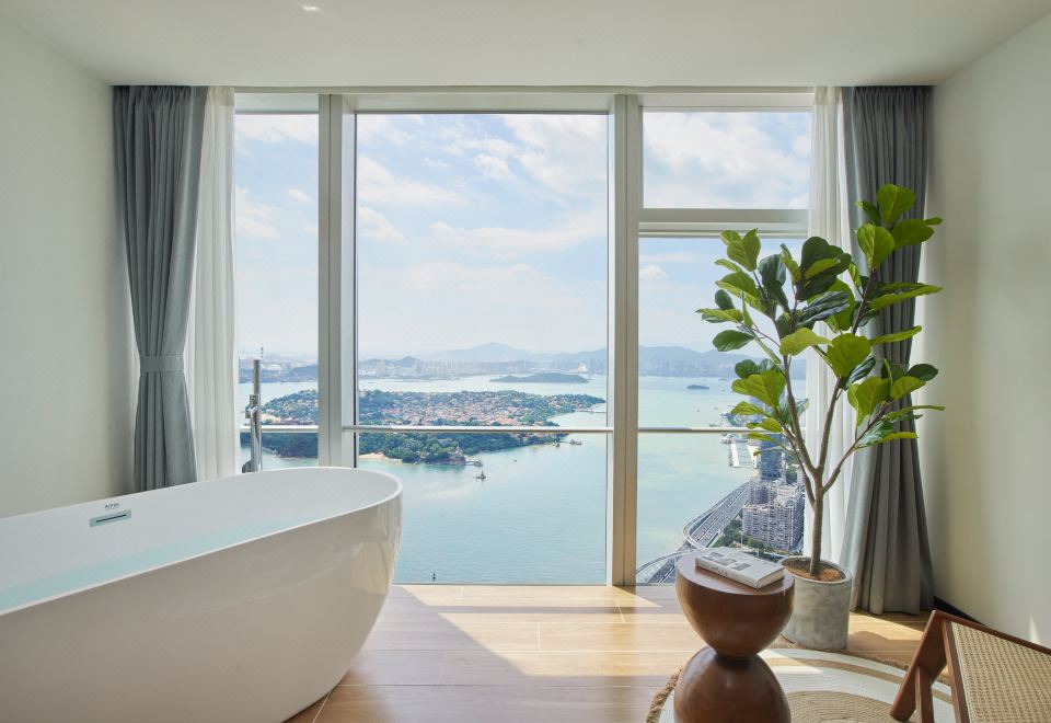 샤먼 란사 바다 전망 서비스 아파트