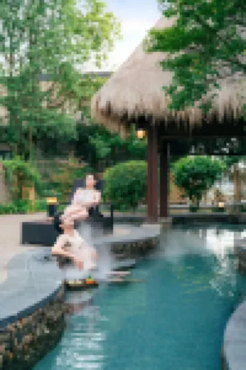 Bright Holiday Village