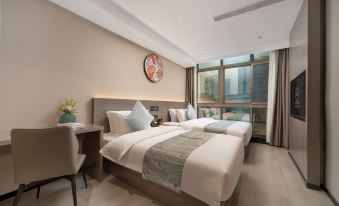 Good Blue House Hotel (Keqiao Textile Chengbei Market)