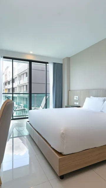 ห้องดีลักซ์เตียงใหญ่