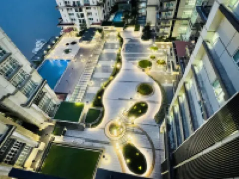 Kuching City Center Riverine With Garden View โรงแรมใน