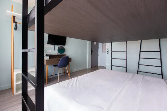 ห้องพักสำหรับสี่ท่านพร้อมห้องน้ำส่วนตัว