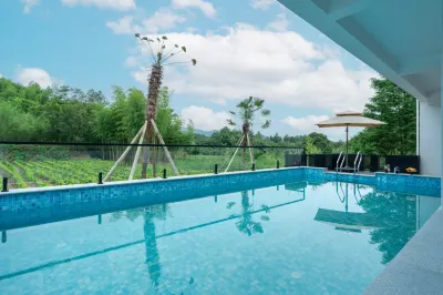 Wangshan Villa · Family Swimming Pool Forest Resort Beautiful Stay Hotels in Longwang Mountain/Zhebei Grand Canyon