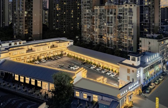 Qin Luxe Qinglefu Courtyard Hotel (High Speed Railway Station Jiaxing Road Food Street)