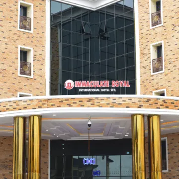 Immaculate Royal International hotel.
