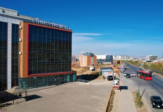 호텔 조식 전경